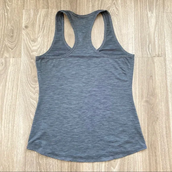 Athleta Racer Back Gray Tank Top. Small - Picture 5 of 7